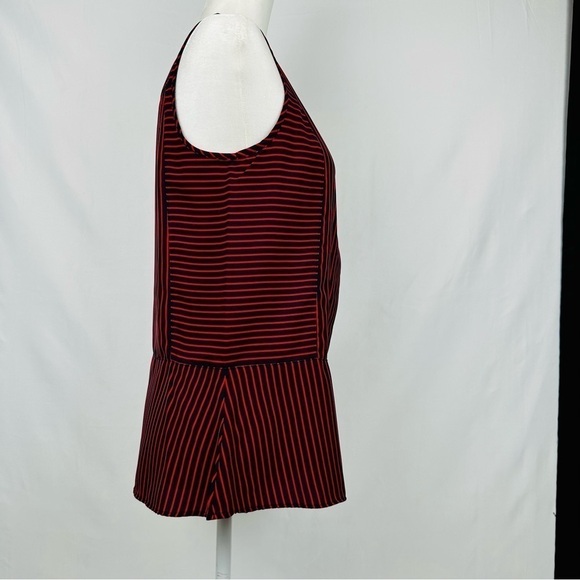 Tommy Hilfiger - Red and Blue - Sleeveless Button up Blouse Size:  S/P - Picture 2 of 10